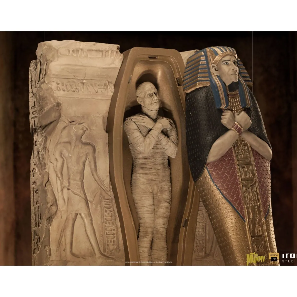 Iron Studios - Universal Monsters The Mummy - Deluxe Art Scale 1/10