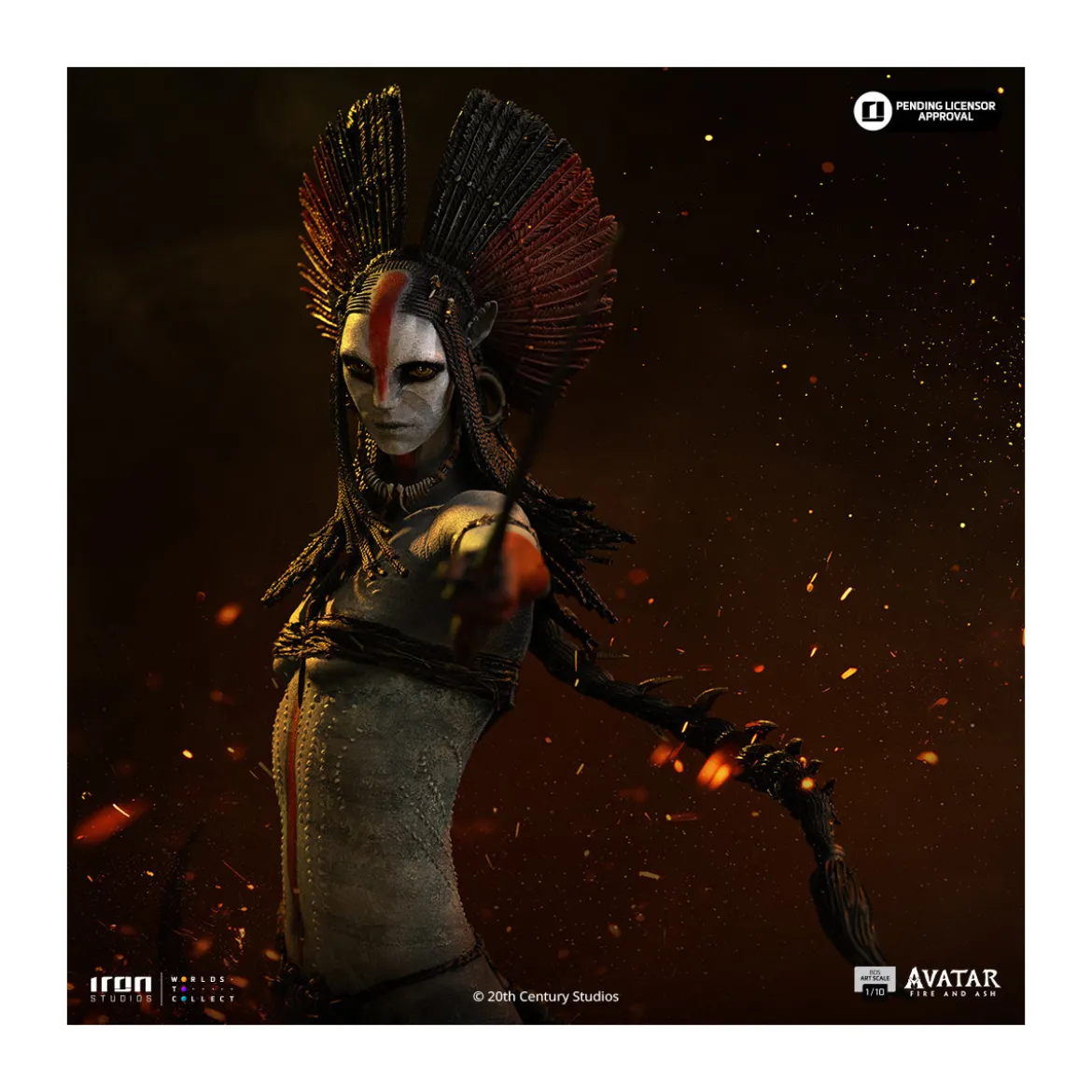 Iron Studios - Varang Art Scale 1/10 - Avatar 3: Fire and Ash