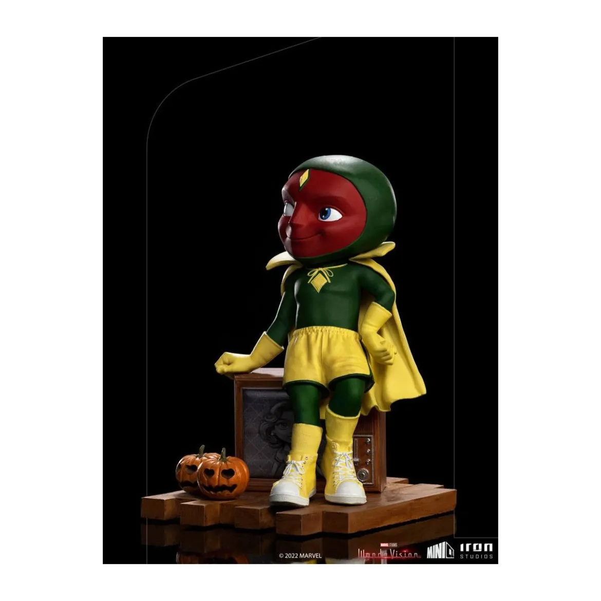 Iron Studios - Vision Halloween Version - WandaVision Mini Co.Heroes PVC