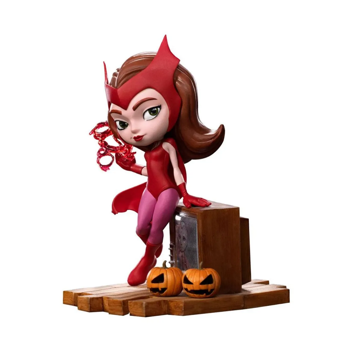 Iron Studios - Wanda Halloween Version - WandaVision Mini Co.Heroes PVC