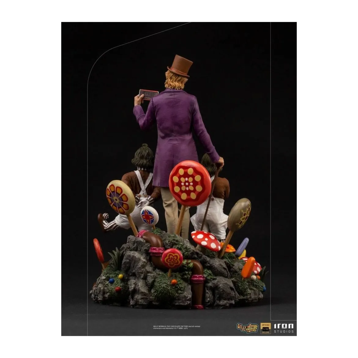 Iron Studios - Willy Wonka Charlie et la Chocolaterie (1971) statuette Deluxe Art Scale 1/10
