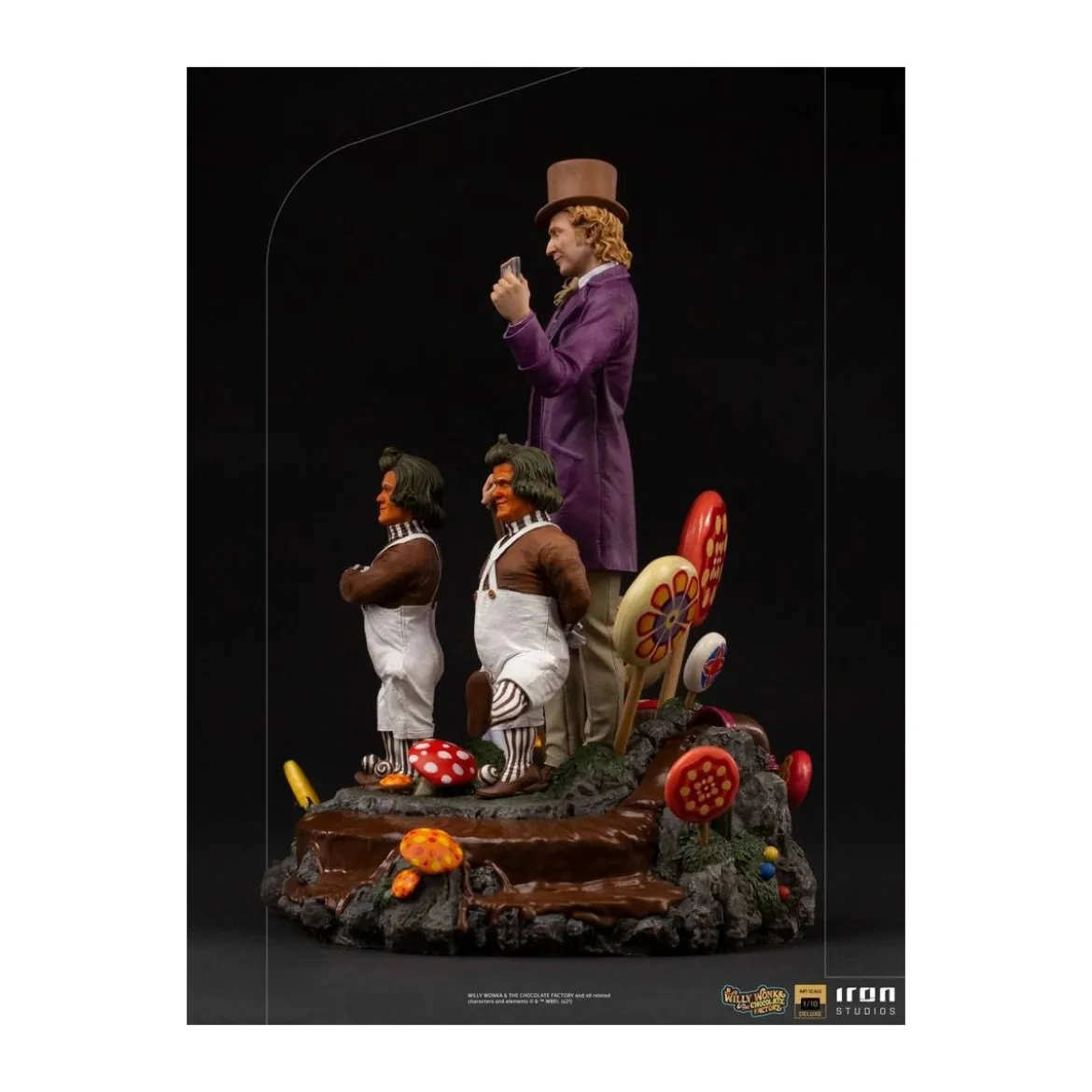 Iron Studios - Willy Wonka Charlie et la Chocolaterie (1971) statuette Deluxe Art Scale 1/10