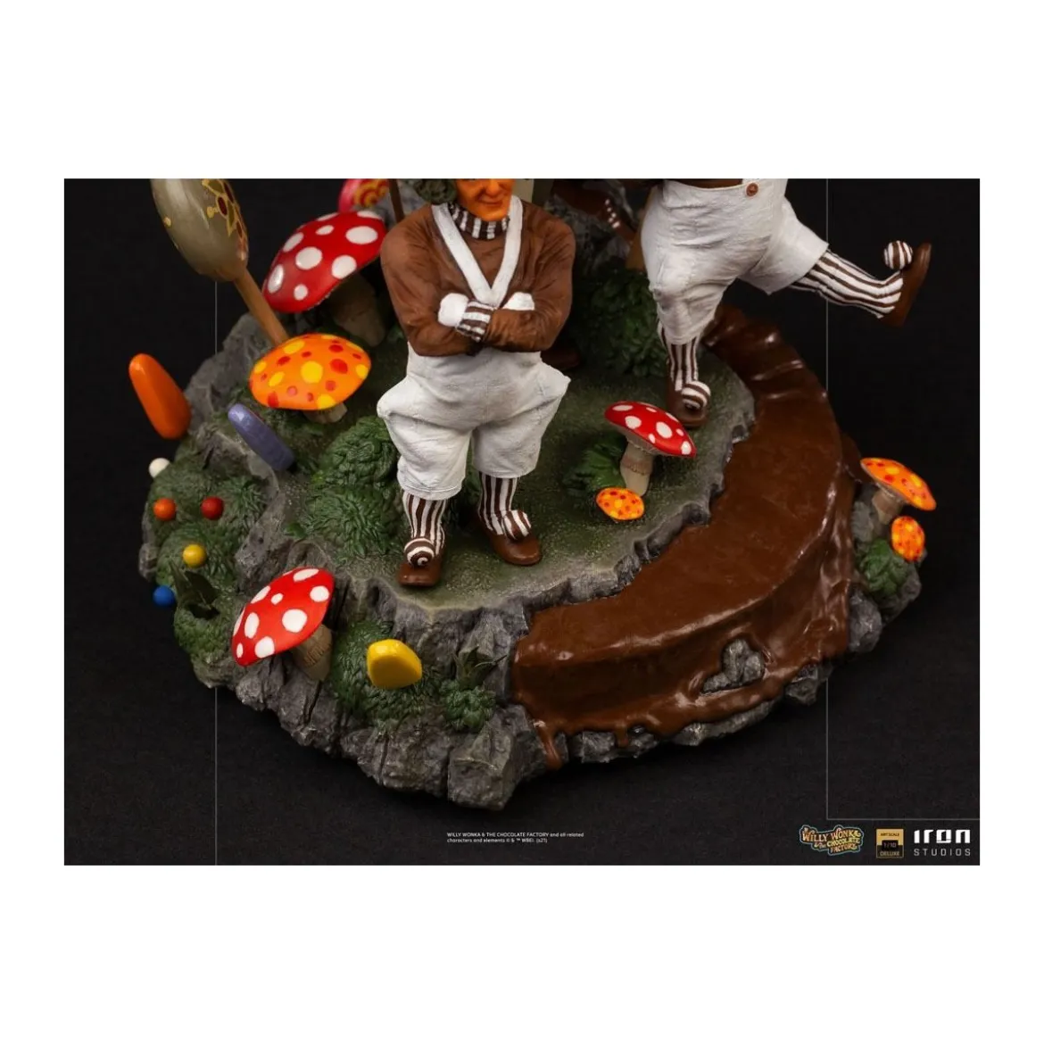 Iron Studios - Willy Wonka Charlie et la Chocolaterie (1971) statuette Deluxe Art Scale 1/10