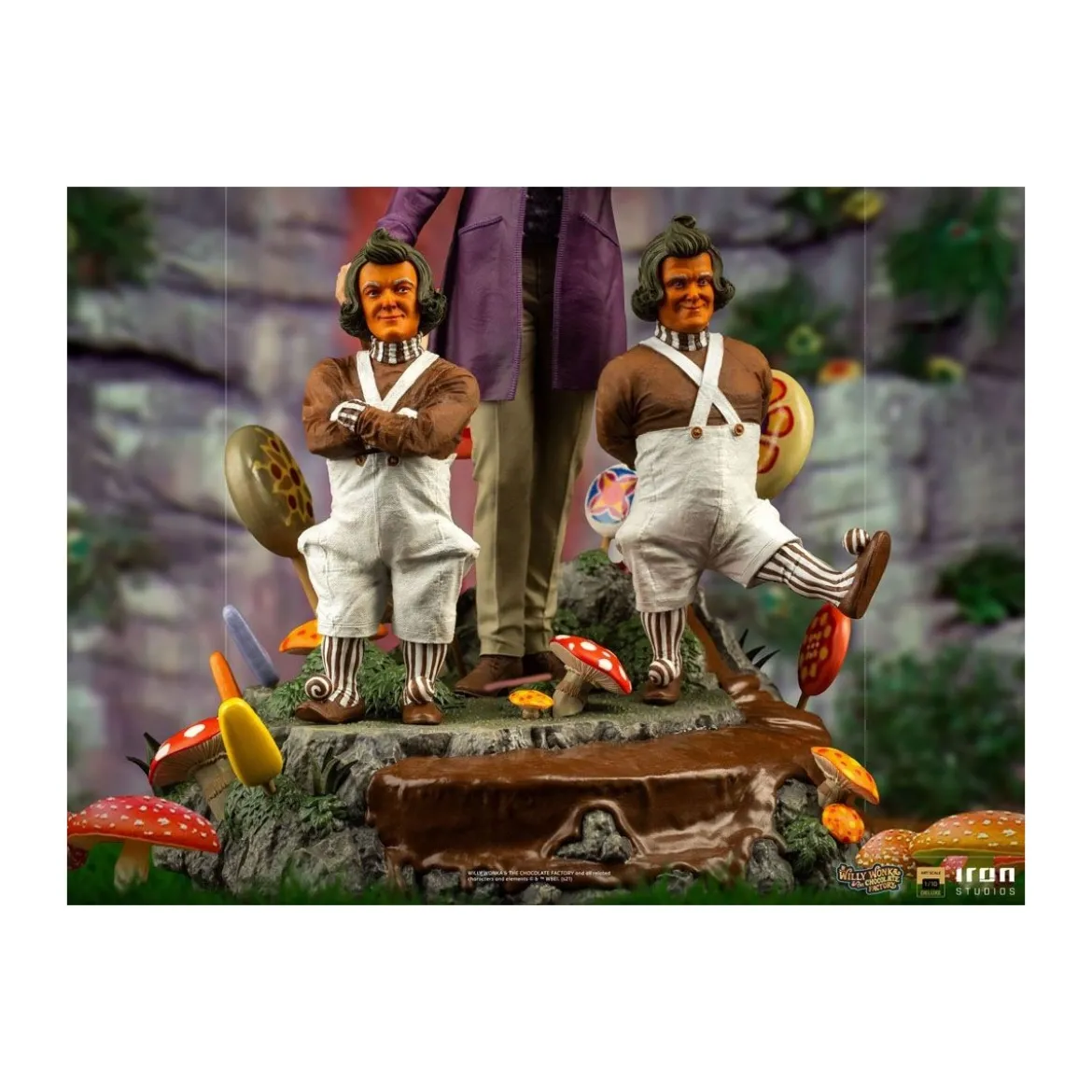 Iron Studios - Willy Wonka Charlie et la Chocolaterie (1971) statuette Deluxe Art Scale 1/10
