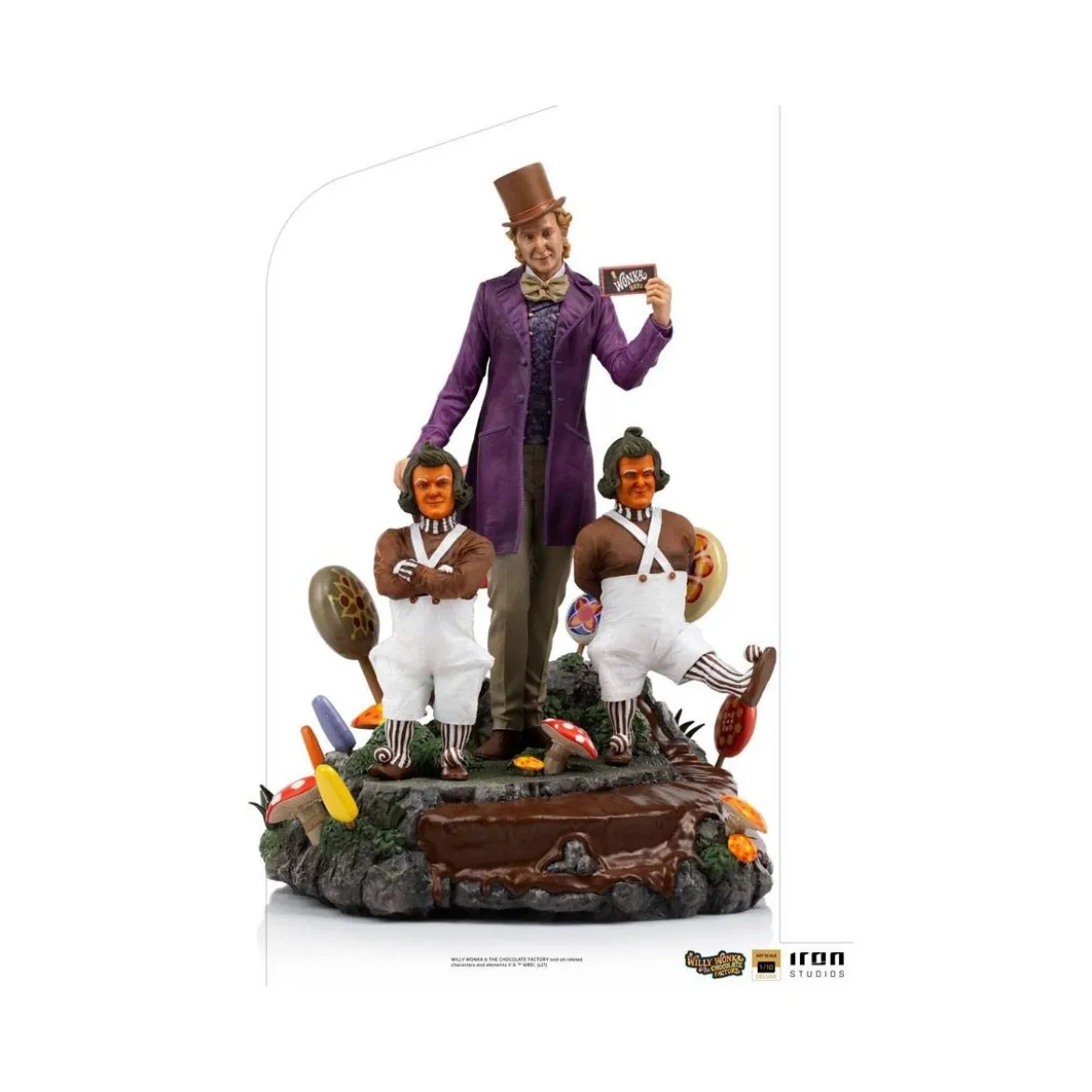 Iron Studios - Willy Wonka Charlie et la Chocolaterie (1971) statuette Deluxe Art Scale 1/10