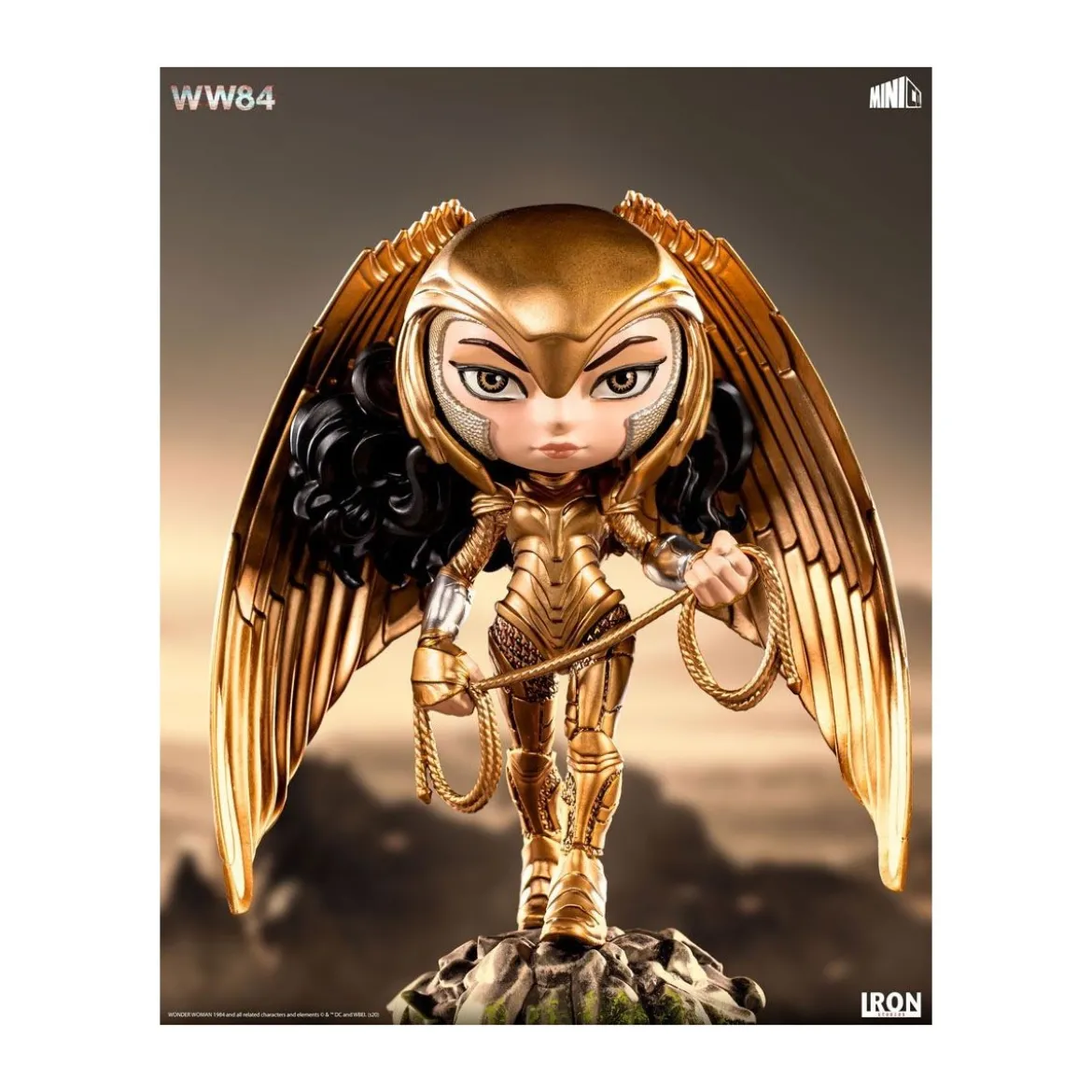 Iron Studios - Wonder Woman 1984 Armored Version - Mini Co.Heroes PVC
