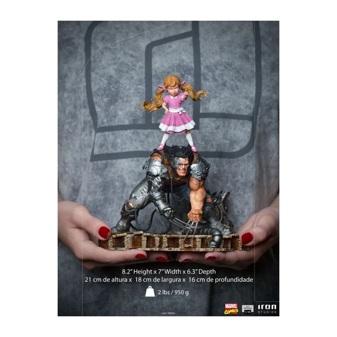 Iron Studios - X-Men Albert & Elsie-Dee - Marvel Comics statuette 1/10 BDS Art Scale