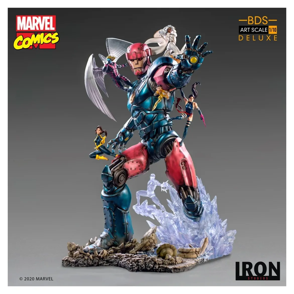 IRON STUDIOS - X-Men Vs Sentinel 3 Deluxe BDS Art Scale 1/10 - Marvel Comics