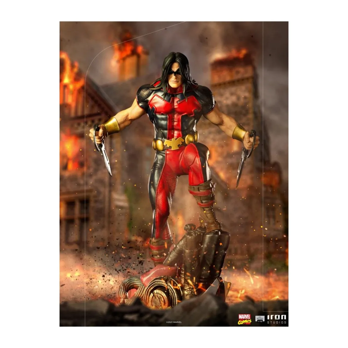 Iron Studios - X-Men Warpath - Marvel Comics statuette 1/10 BDS Art Scale