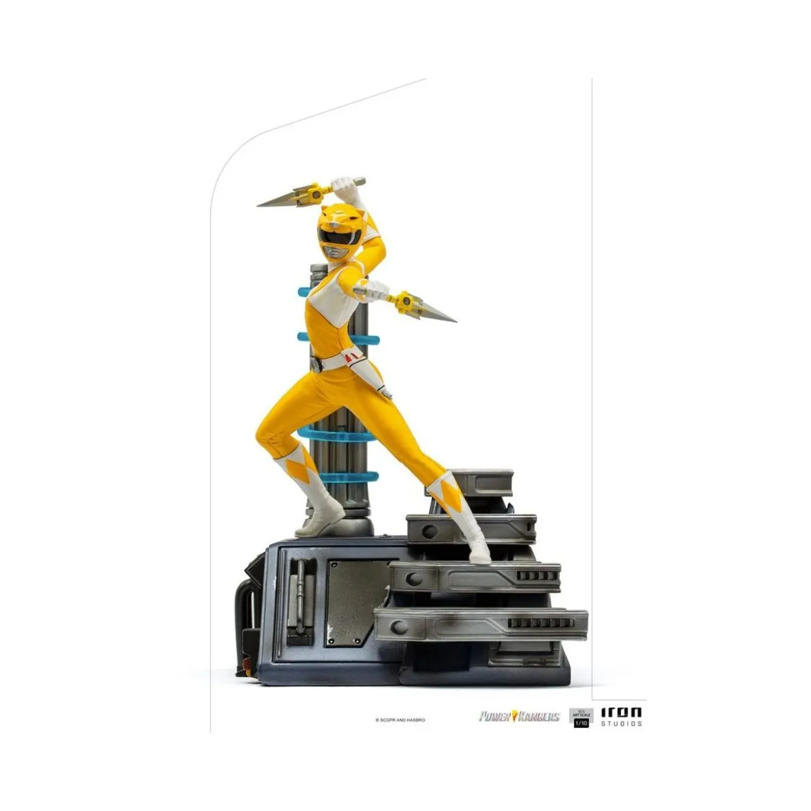 Iron Studios - Yellow Ranger - Power Rangers BDSArt Scale 1/10