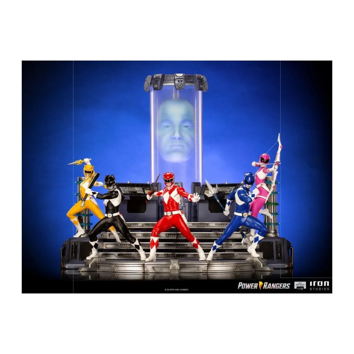 Iron Studios - Yellow Ranger - Power Rangers BDSArt Scale 1/10