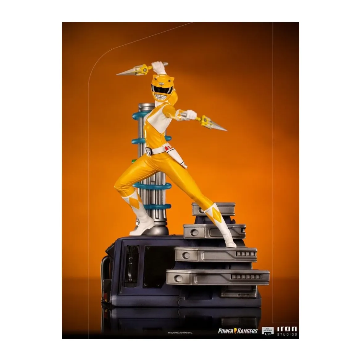 Iron Studios - Yellow Ranger - Power Rangers BDSArt Scale 1/10