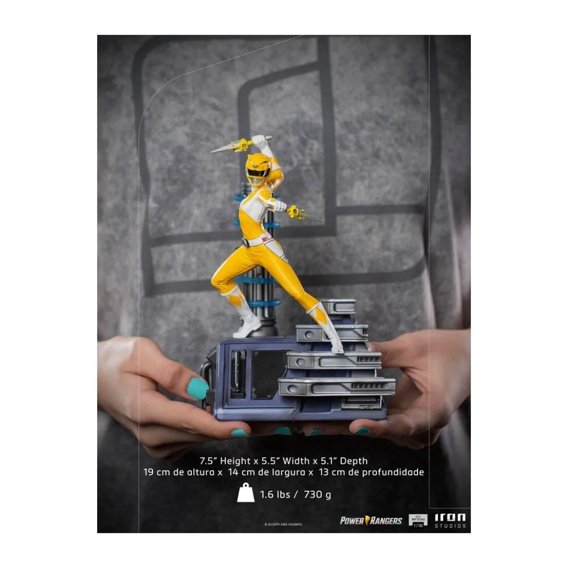 Iron Studios - Yellow Ranger - Power Rangers BDSArt Scale 1/10