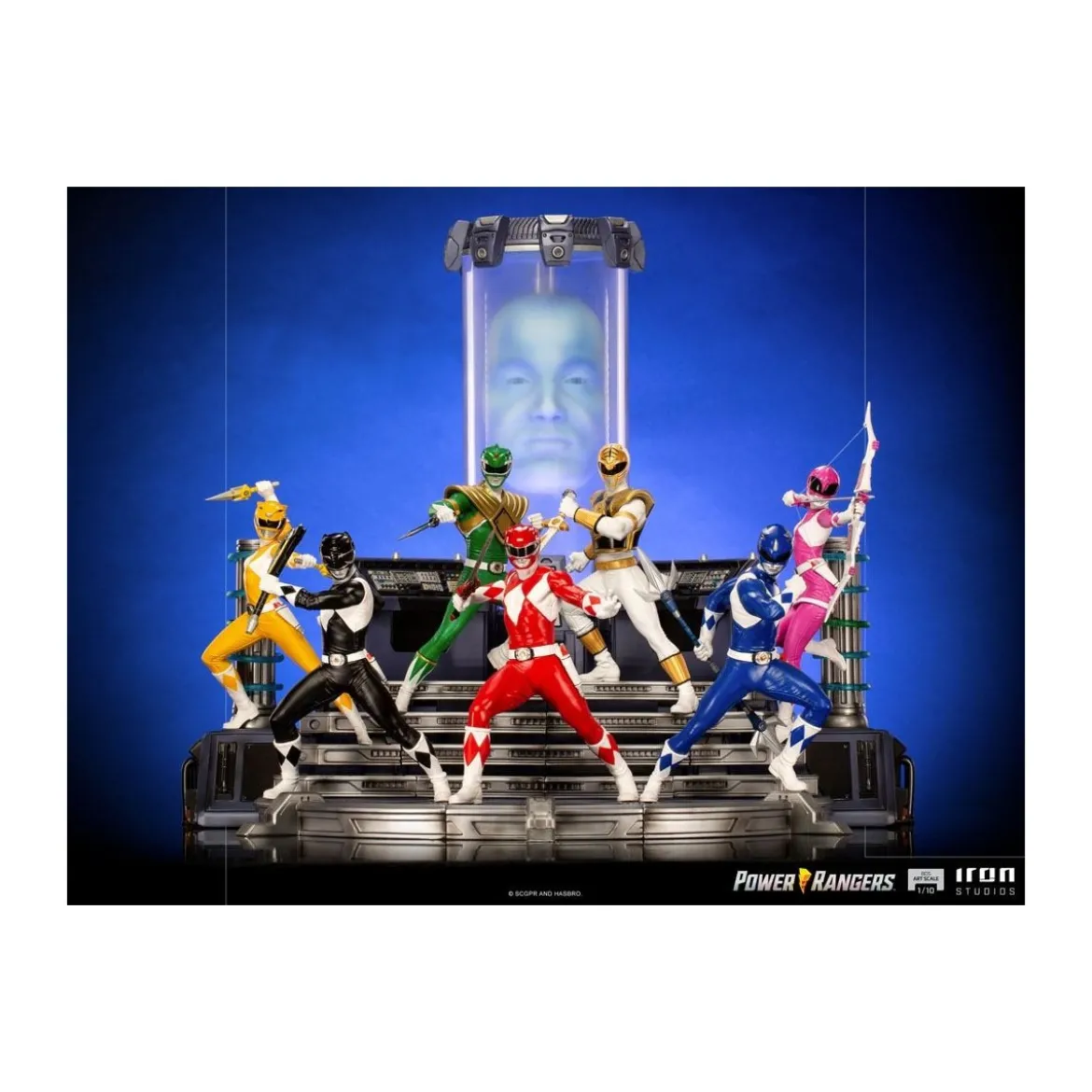 Iron Studios - Yellow Ranger - Power Rangers BDSArt Scale 1/10