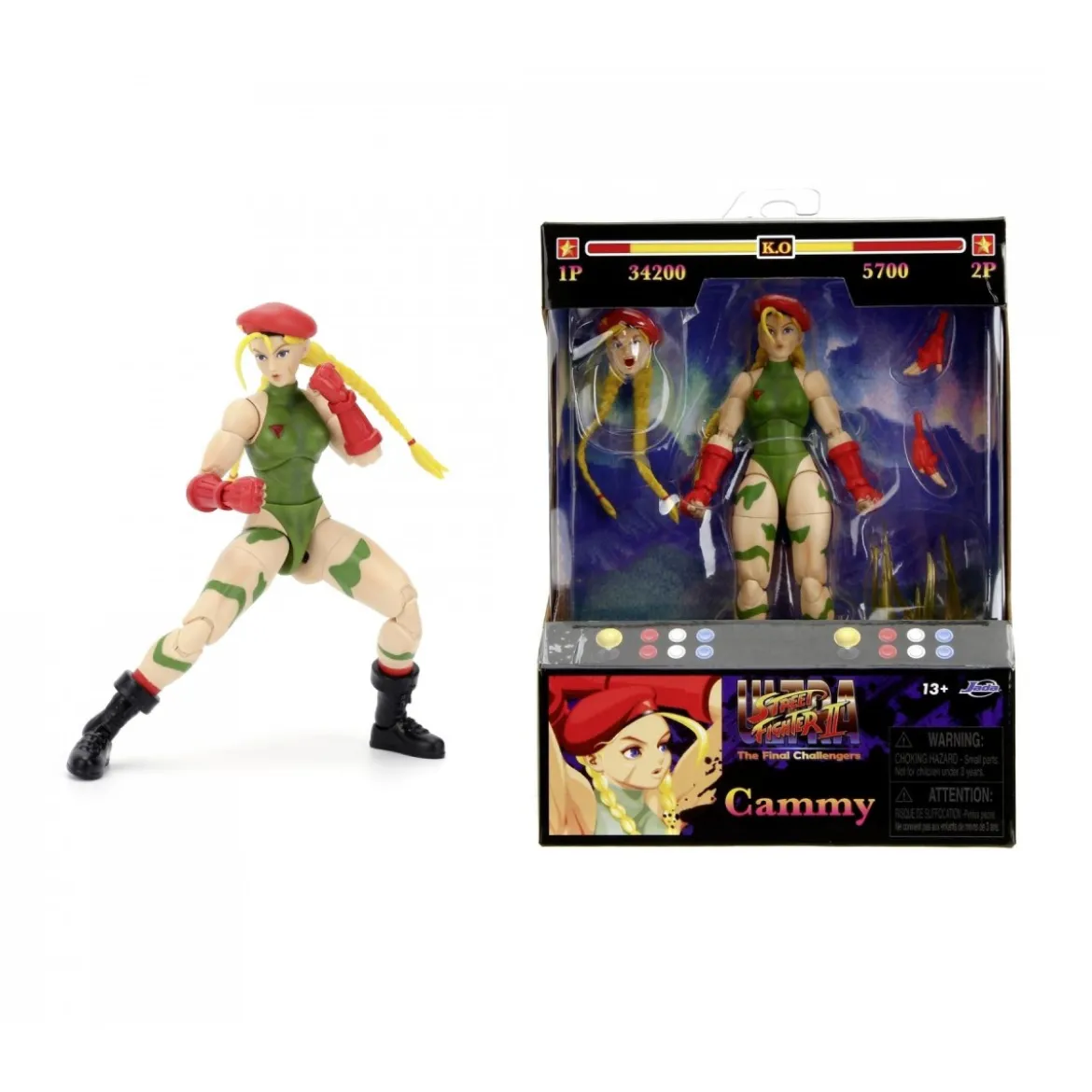Jada Toys - CAMMY 1/12 - Ultra Street Fighter II: The Final Challengers - Serie 3