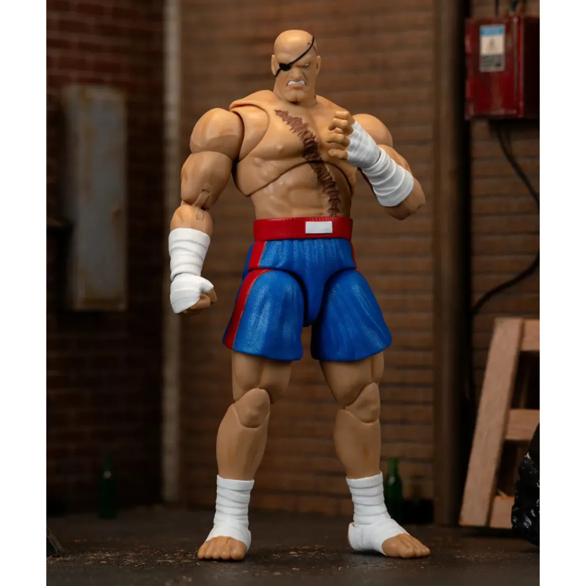 Jada Toys - SAGAT 1/12 - Ultra Street Fighter II: The Final Challengers - Serie 4