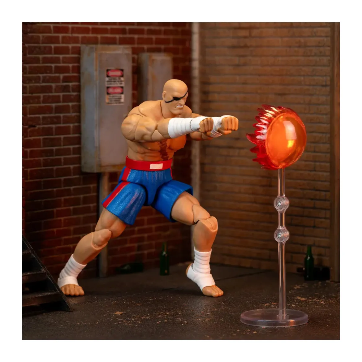 Jada Toys - SAGAT 1/12 - Ultra Street Fighter II: The Final Challengers - Serie 4