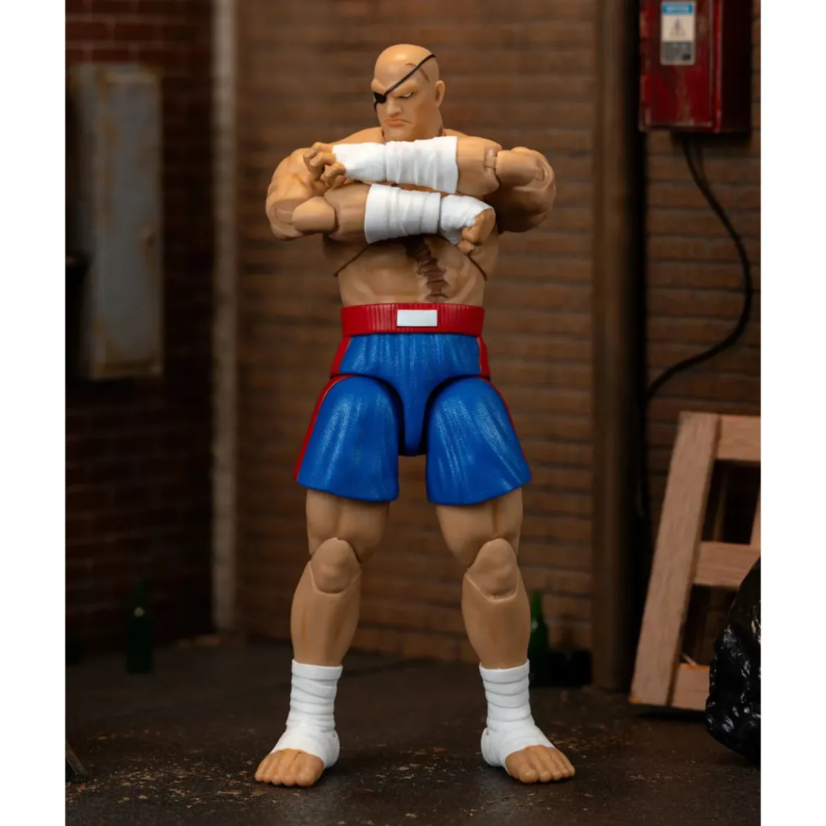 Jada Toys - SAGAT 1/12 - Ultra Street Fighter II: The Final Challengers - Serie 4