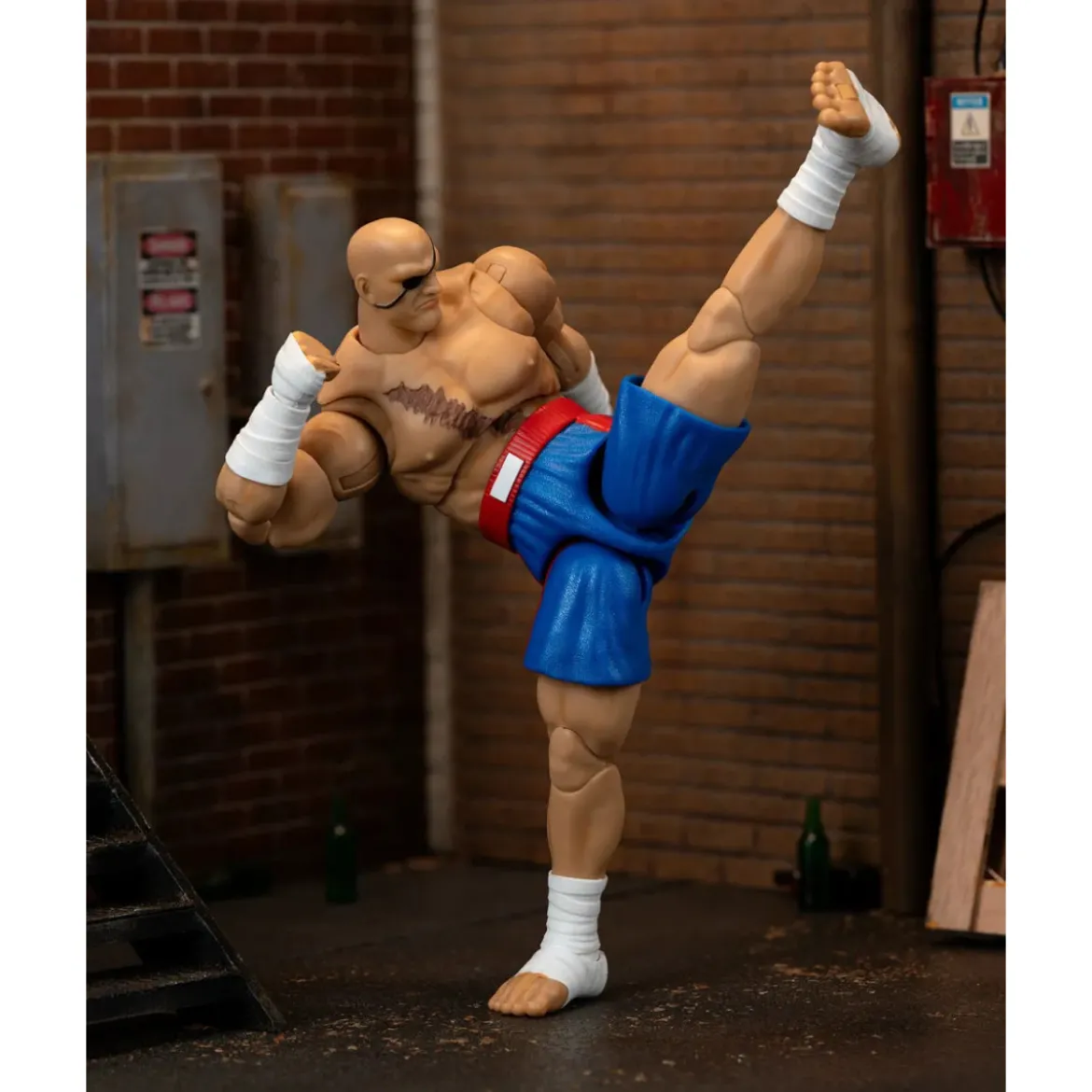 Jada Toys - SAGAT 1/12 - Ultra Street Fighter II: The Final Challengers - Serie 4