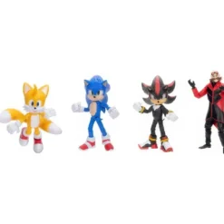 Jakks Pacific - Sonic The Hedgehog 3 - Wave 1 Set de 4 figurines