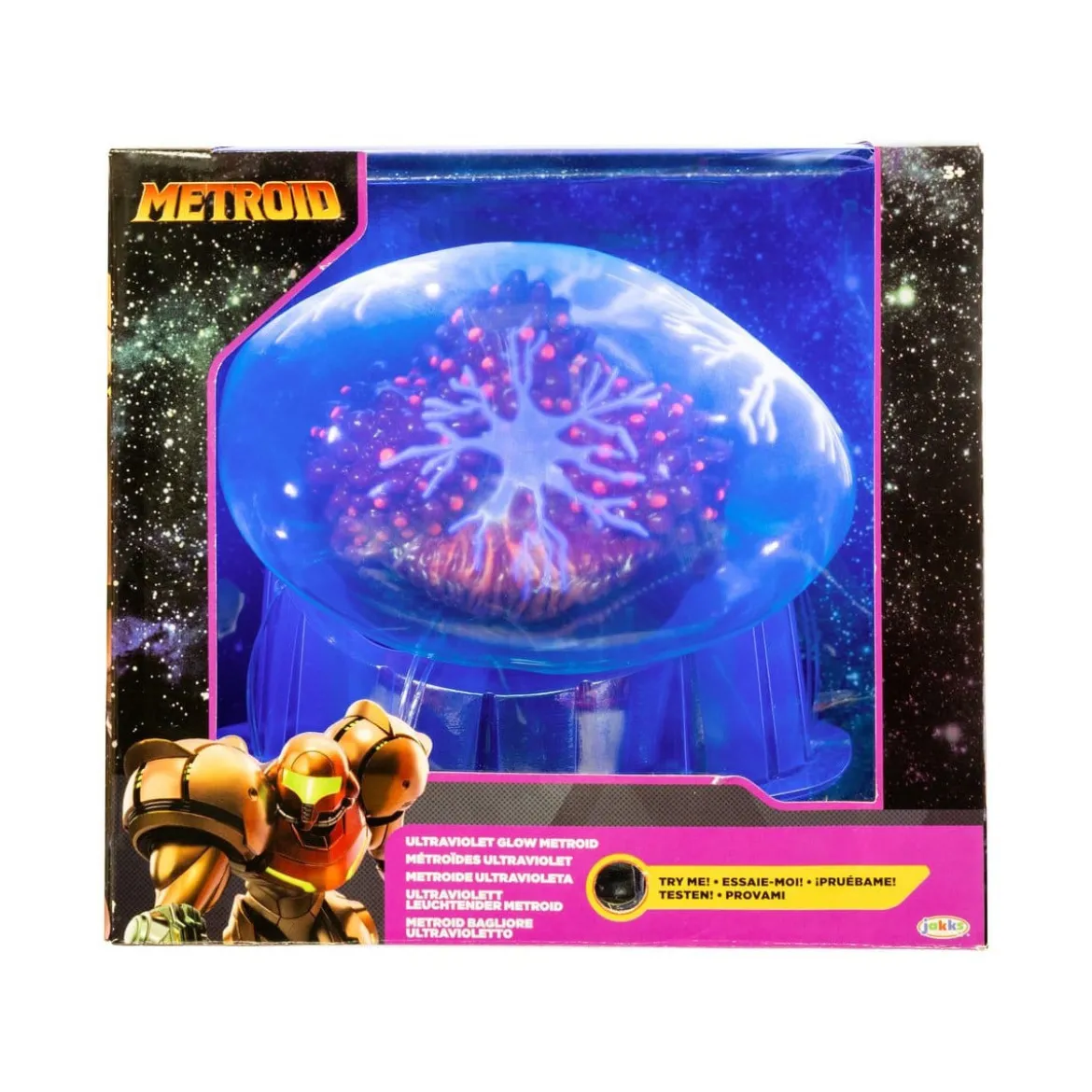 Jakks Pacific - World of Nintendo Metroid Prime - Metroid Ultraviolet Glow