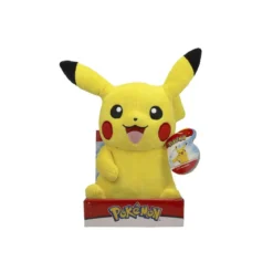 Jazwares Pokémon - Peluche Pikachu Assis - 30cm