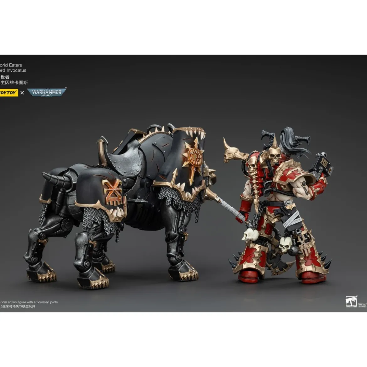 JoyToy Chaos Space Marines - World Eaters Lord Invocatus - Warhammer 40K