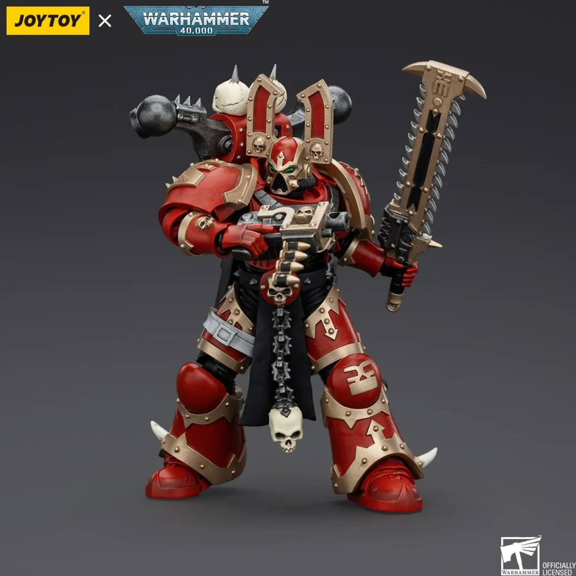 JoyToy Chaos Space Marines - World Eaters Khorne Berzerker 6 - Warhammer 40K