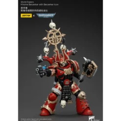 JoyToy Chaos Space Marines - World Eaters Khorne Berzerker with Berzerker lcon 1/18 - Warhammer 40K