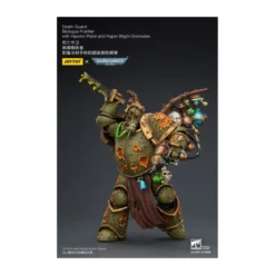 Joytoy - Death Guard - Biologus Putrifier with Injector Pistol and Hyper Blight Grenades 1/18 - Warhammer 40k
