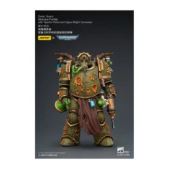 Joytoy - Death Guard - Biologus Putrifier with Injector Pistol and Hyper Blight Grenades 1/18 - Warhammer 40k