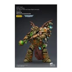 Joytoy - Death Guard - Biologus Putrifier with Injector Pistol and Hyper Blight Grenades 1/18 - Warhammer 40k