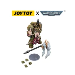 Joytoy - Death Guard - Blightlord Terminator 2 with Flail of Corruption 1/18 - Warhammer 40k