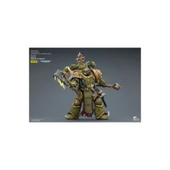 Joytoy - Death Guard - Plague Marine with Bubotic axe and Plague Knife 1/18 - Warhammer 40k