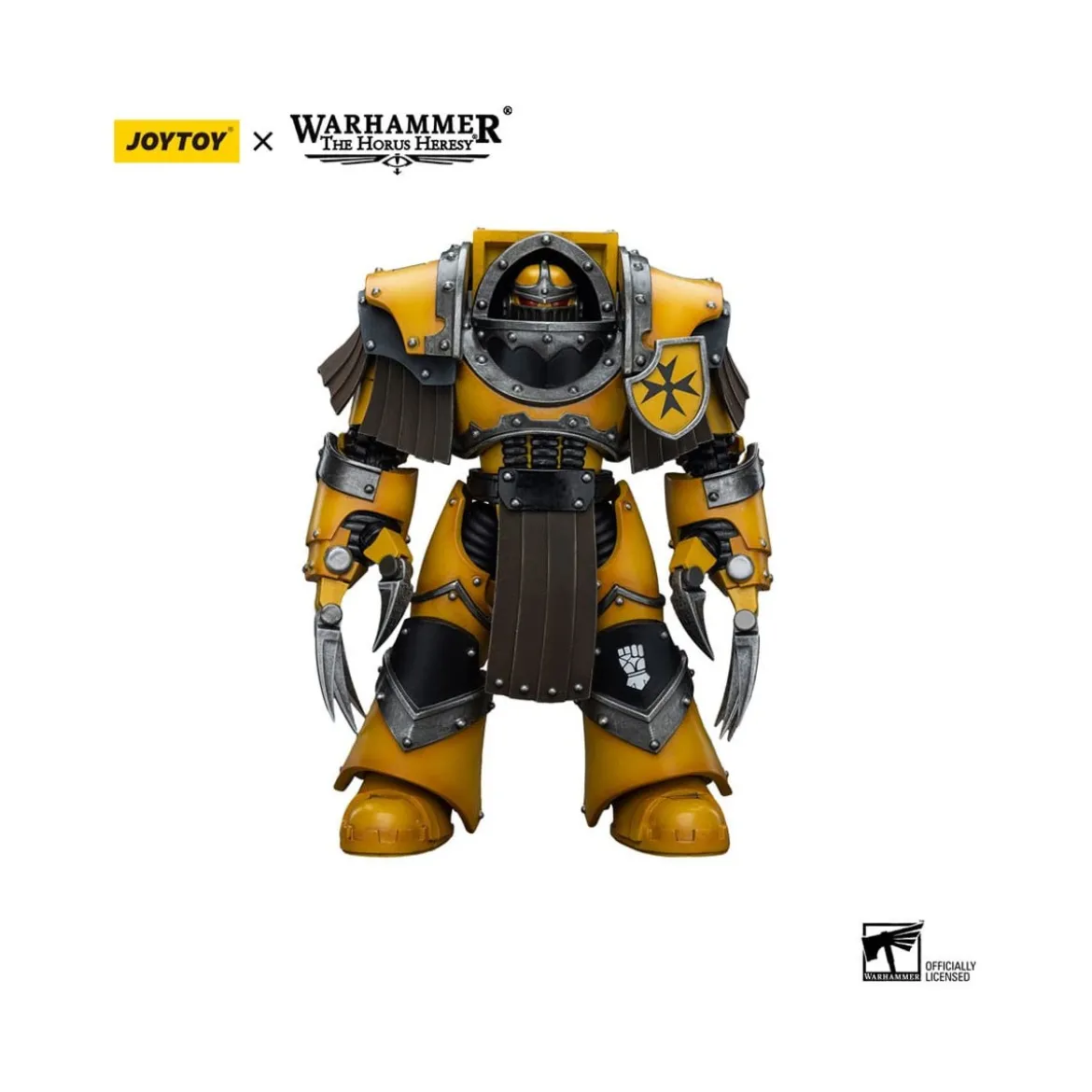 JoyToy Imperial Fists - Legion Cataphractii Terminator Squad - Legion Cataphractii with Lightning Claws 1/18
