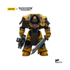 JoyToy Imperial Fists - Legion Cataphractii Terminator Squad - Legion Cataphractii with Power Sword 1/18