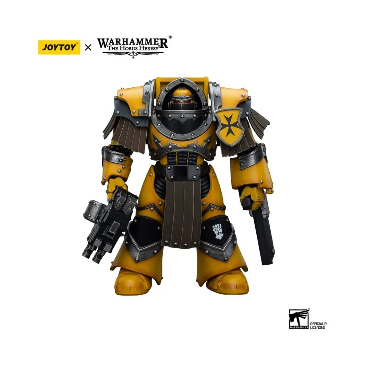 JoyToy Imperial Fists - Legion Cataphractii Terminator Squad - Legion Cataphractii with Chainfist 1/18