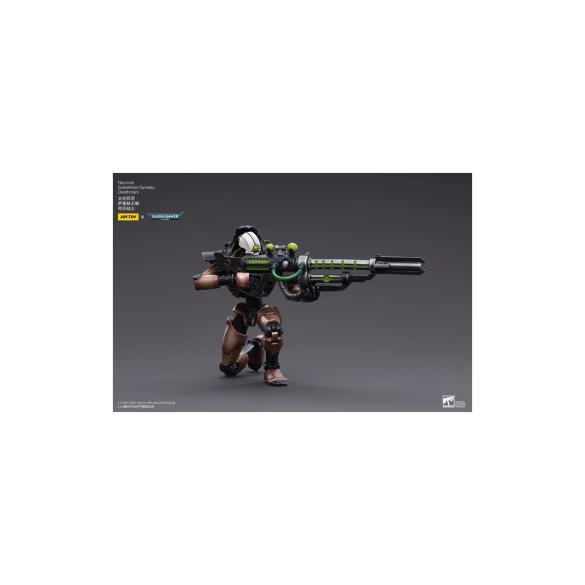 JoyToy Necrons - pack 2 figurines Necrons Szarekhan Dynasty Deathmark 1/18 - Warhammer 40K