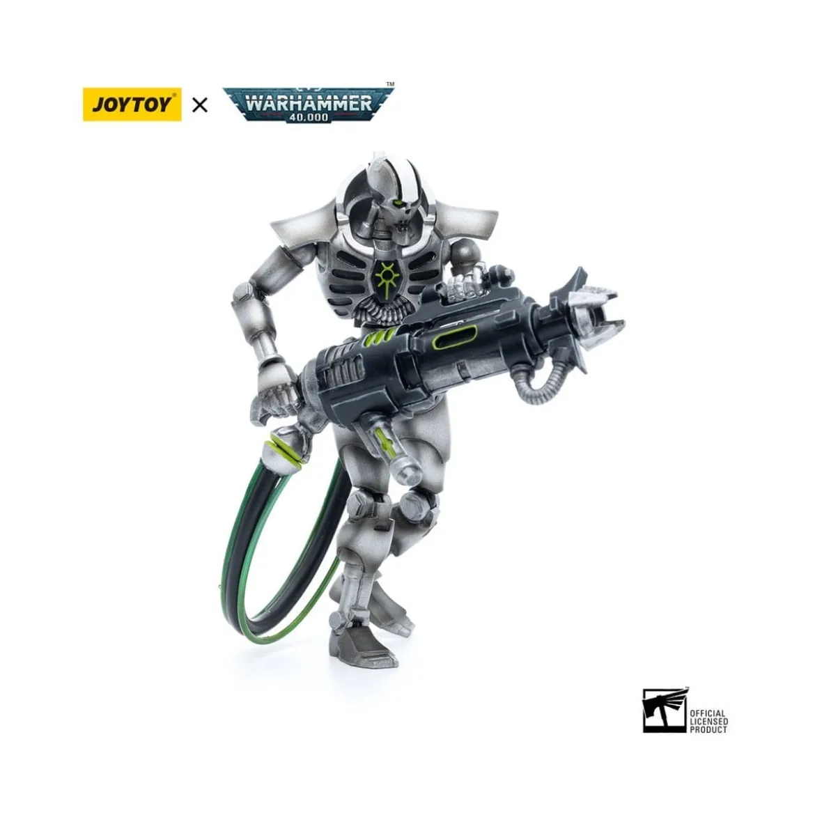 JoyToy Necrons - Sautekh Dynasty Immortal with Tesla Carbine 1/18 - Warhammer 40K