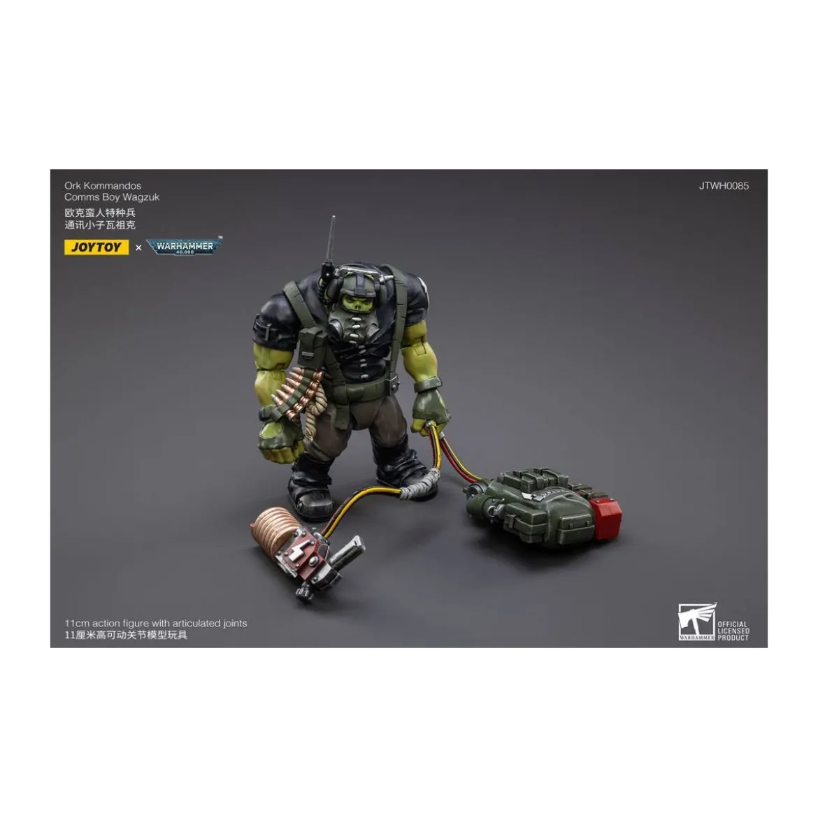JoyToy Ork Kommandos - Comms Boy Wagzuk 1/18 - Warhammer 40K