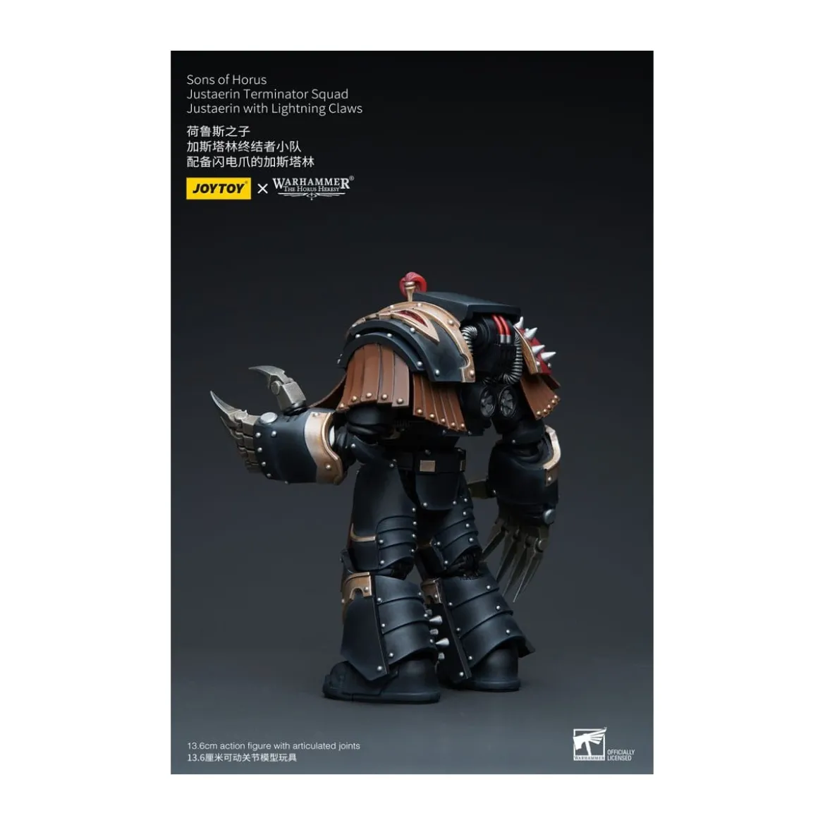 JoyToy - Sons of Horus - Justaerin Terminator Squad - Justaerin with Lightning Claws 1/18 - The Horus Heresy