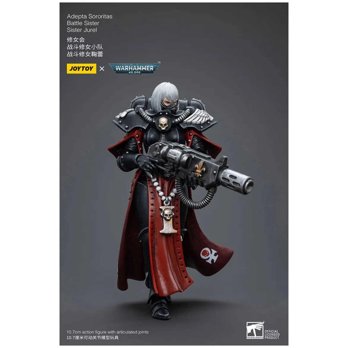 JoyToy Space Marines - Adepta Sororitas Battle Sister - Sister Jurel 1/18 - Warhammer 40K