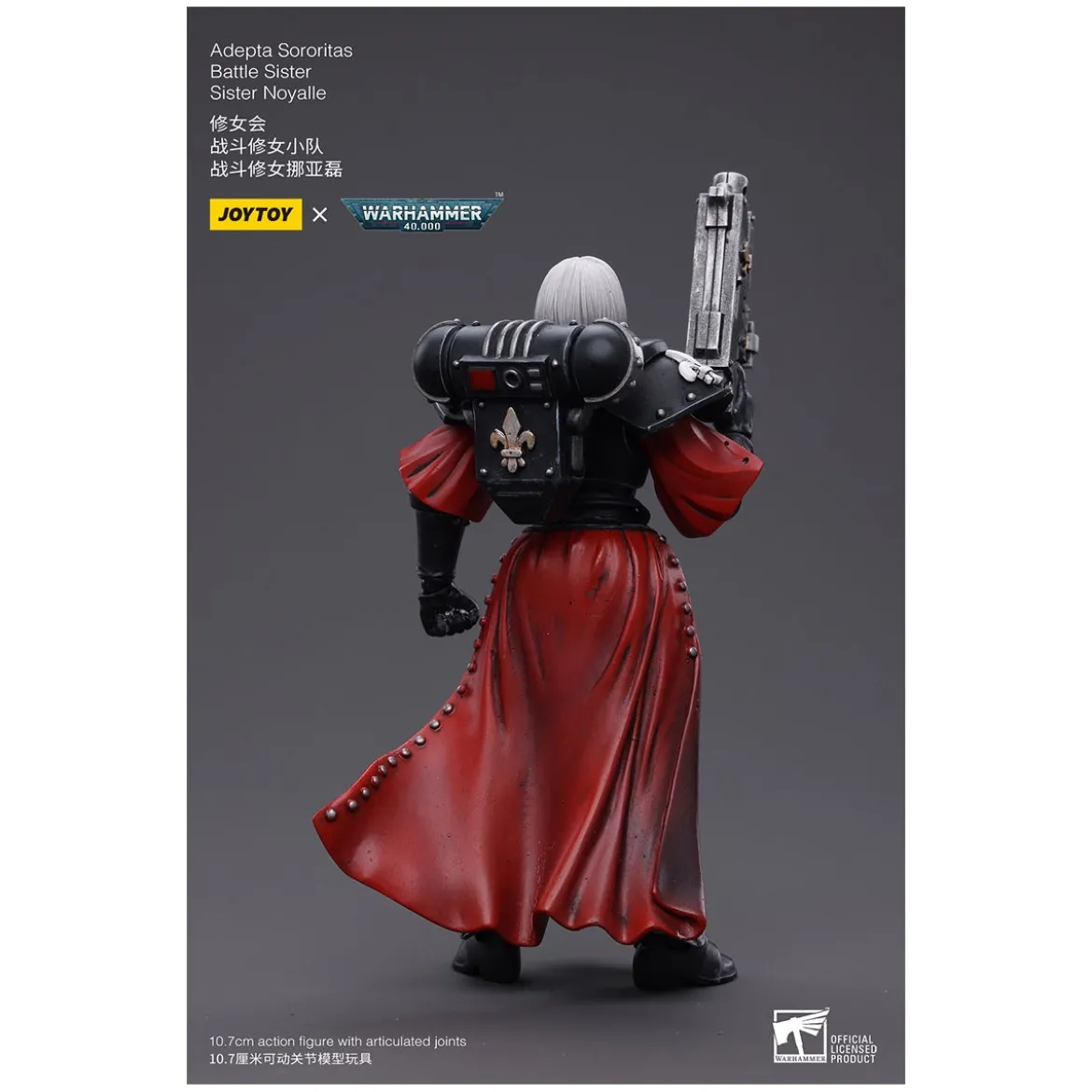 JoyToy Space Marines - Adepta Sororitas Battle Sister - Sister Noyalle 1/18 - Warhammer 40K