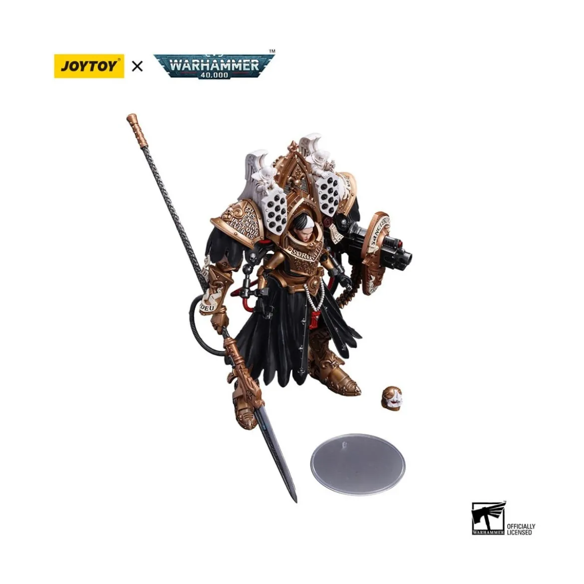 JoyToy Space Marines - Adepta Sororitas Abbess Sanctorum Morvenn Vahl 1/18 - Warhammer 40K