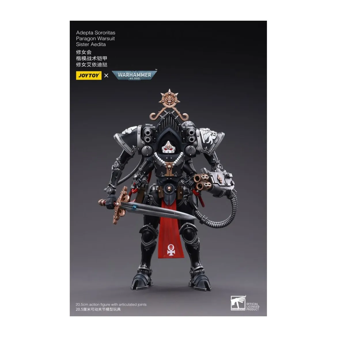 JoyToy Space Marines - Adepta Sororitas - Paragon Warsuit Sister Aedita 1/18 - Warhammer 40K