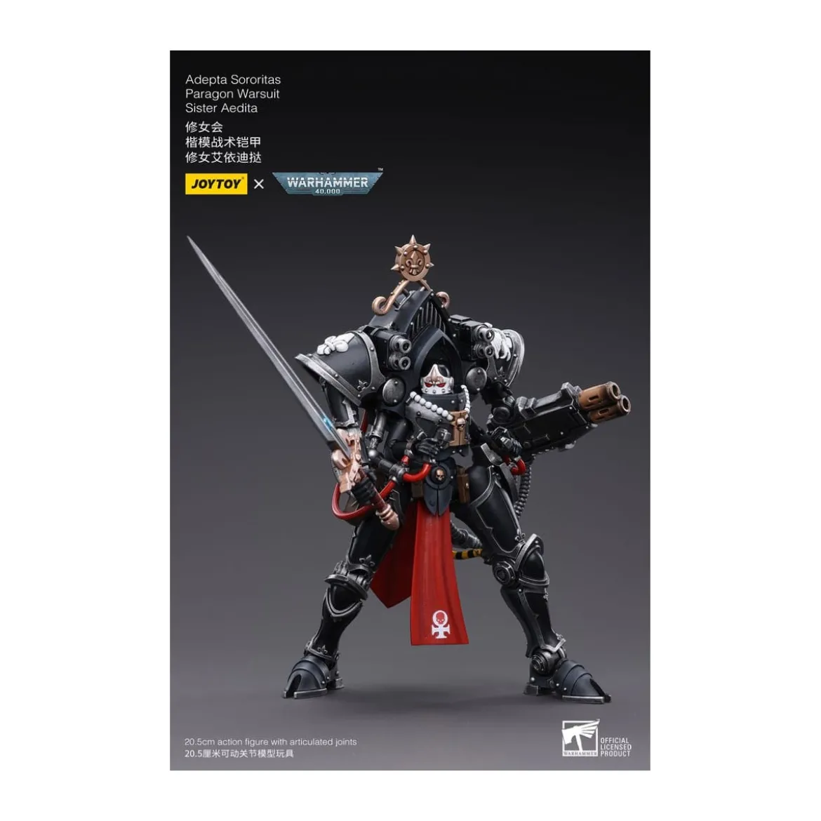 JoyToy Space Marines - Adepta Sororitas - Paragon Warsuit Sister Aedita 1/18 - Warhammer 40K