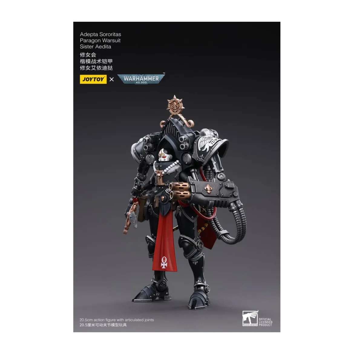 JoyToy Space Marines - Adepta Sororitas - Paragon Warsuit Sister Aedita 1/18 - Warhammer 40K