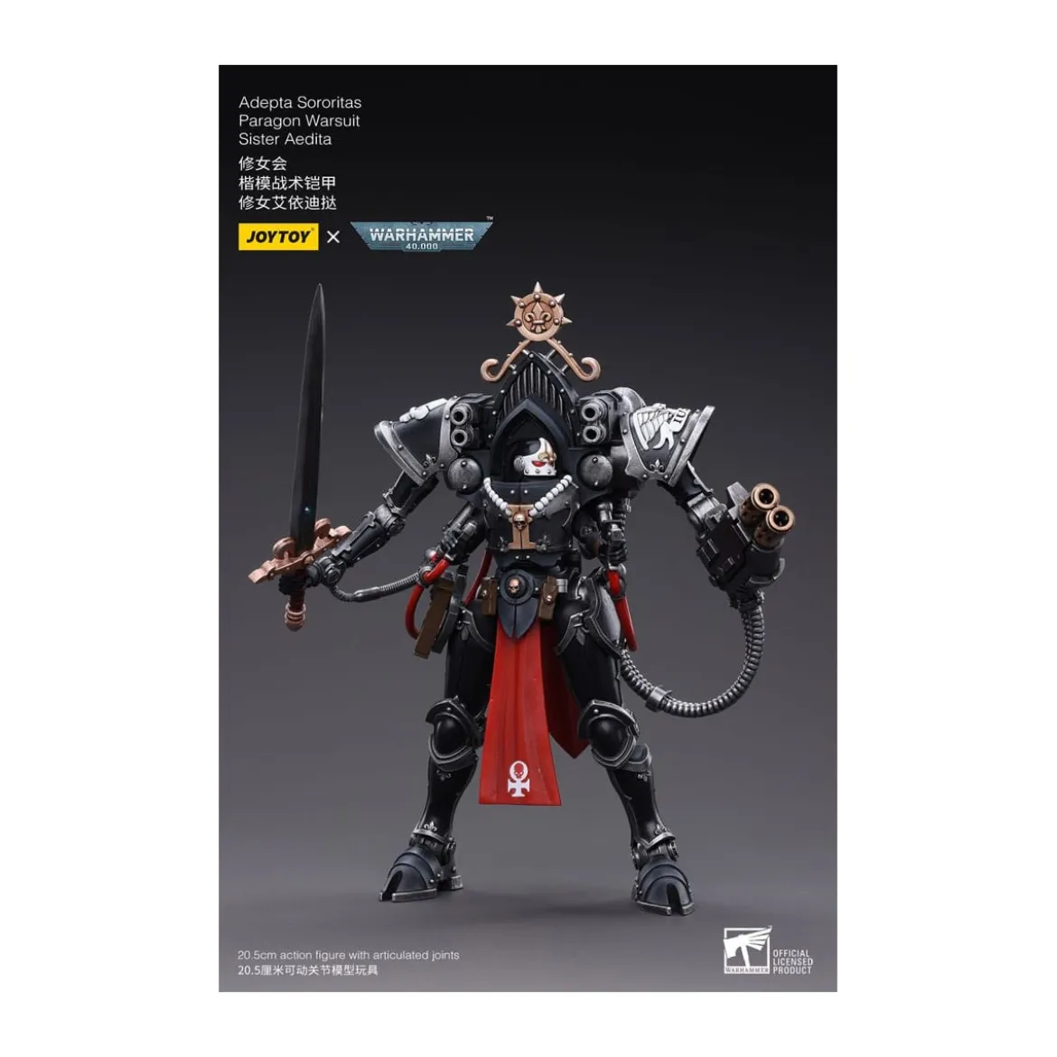 JoyToy Space Marines - Adepta Sororitas - Paragon Warsuit Sister Aedita 1/18 - Warhammer 40K
