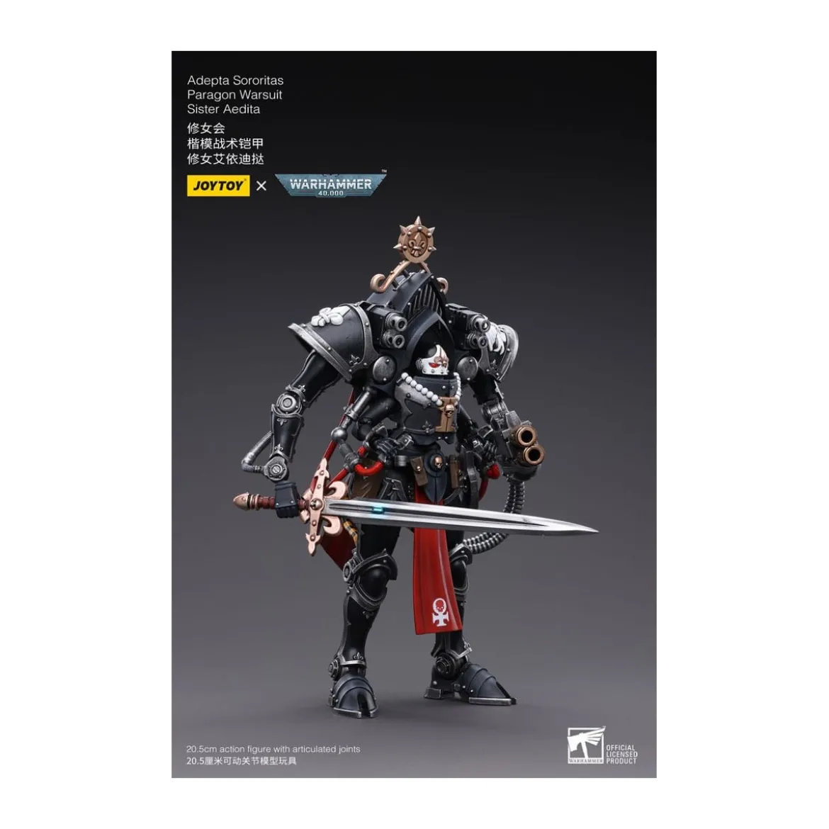 JoyToy Space Marines - Adepta Sororitas - Paragon Warsuit Sister Aedita 1/18 - Warhammer 40K