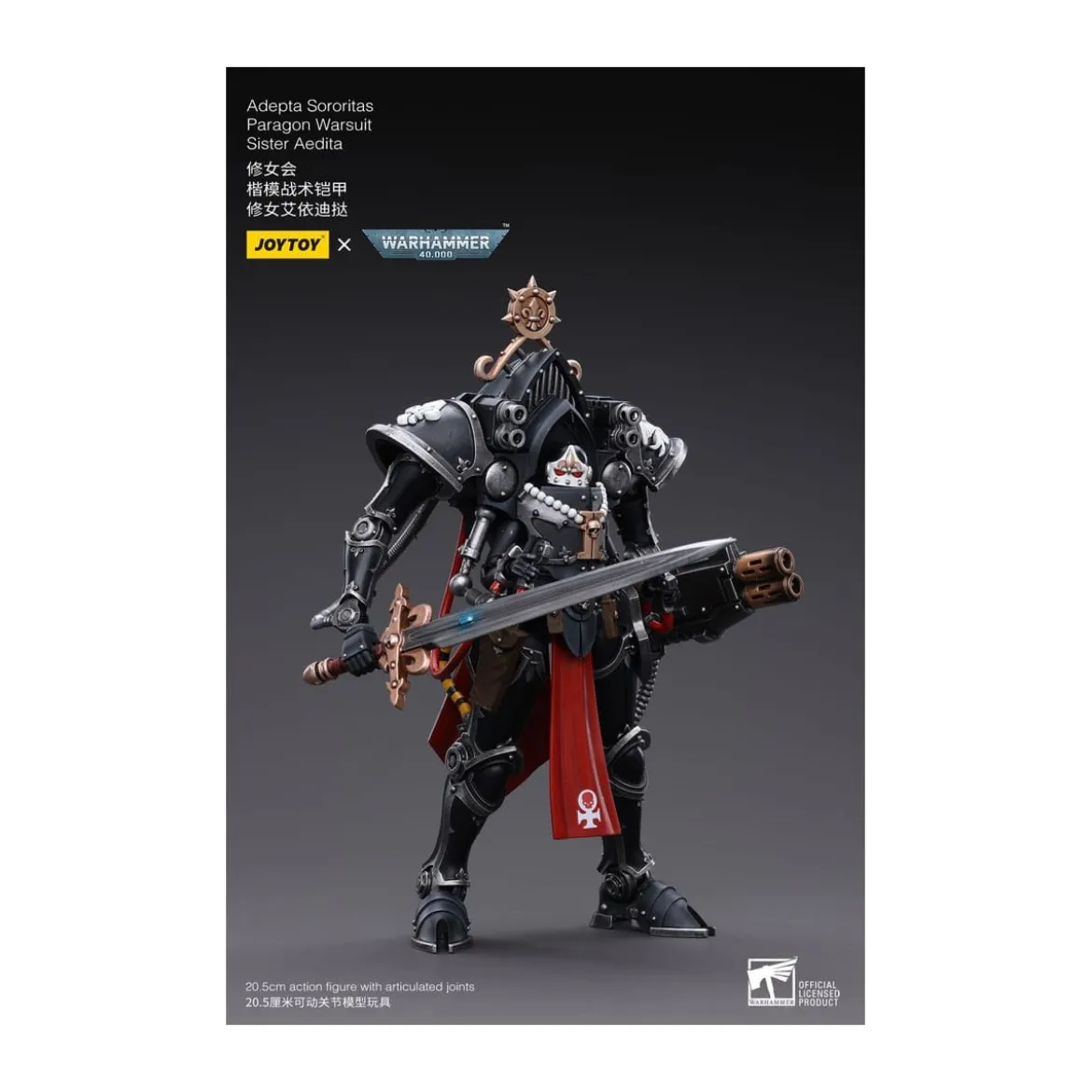 JoyToy Space Marines - Adepta Sororitas - Paragon Warsuit Sister Aedita 1/18 - Warhammer 40K